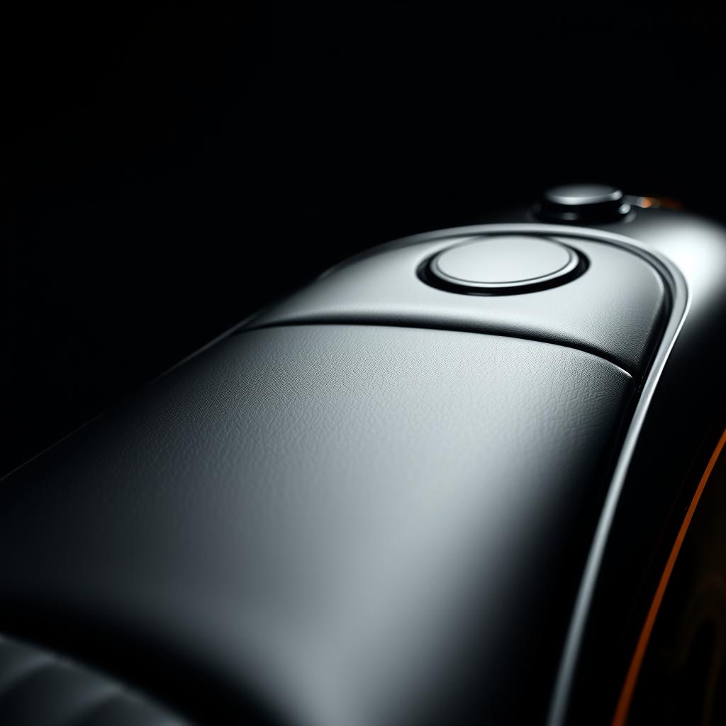 Hand-stitched seat & tank